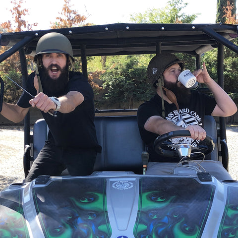 Bearded Men with healthy, thick beards Inspired to be Badass