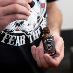 Badass Beard Oil for rehydrating skin and promoting a softer, healthier beard