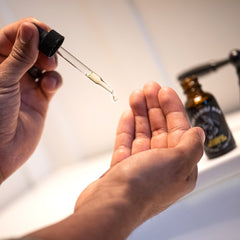 Badass Beard Oil for rehydrating skin and promoting a softer, healthier beard