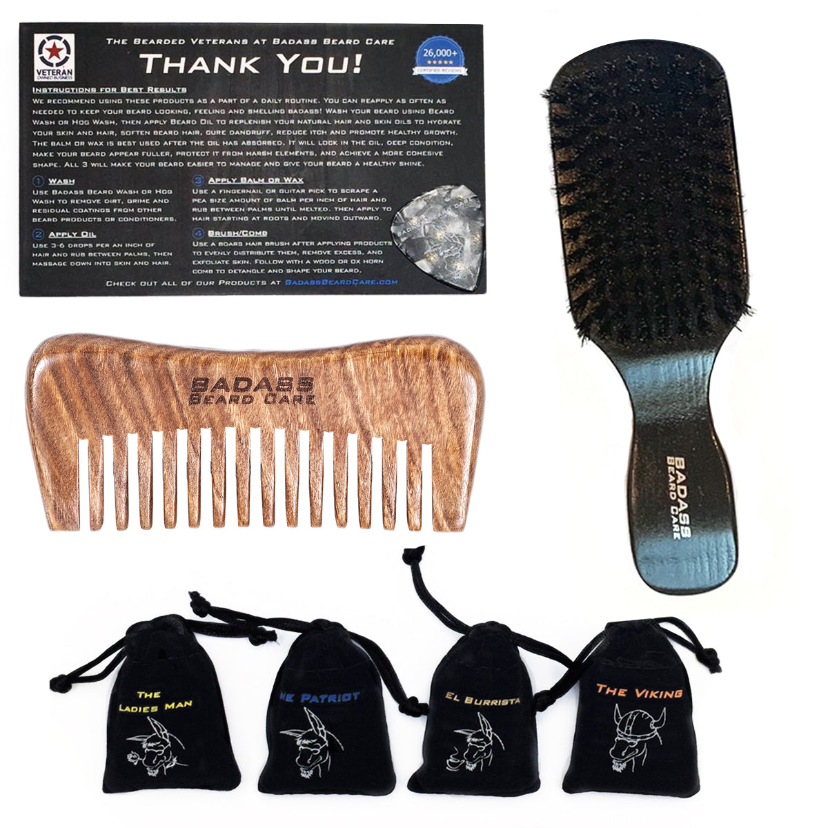 Basic Badass Beard Starter Kit