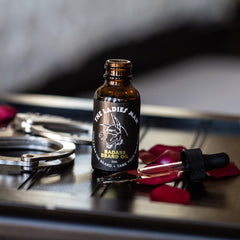 Badass Beard Care Beard Oil scented in The Ladies Man Scent for a healthy and well groomed beard